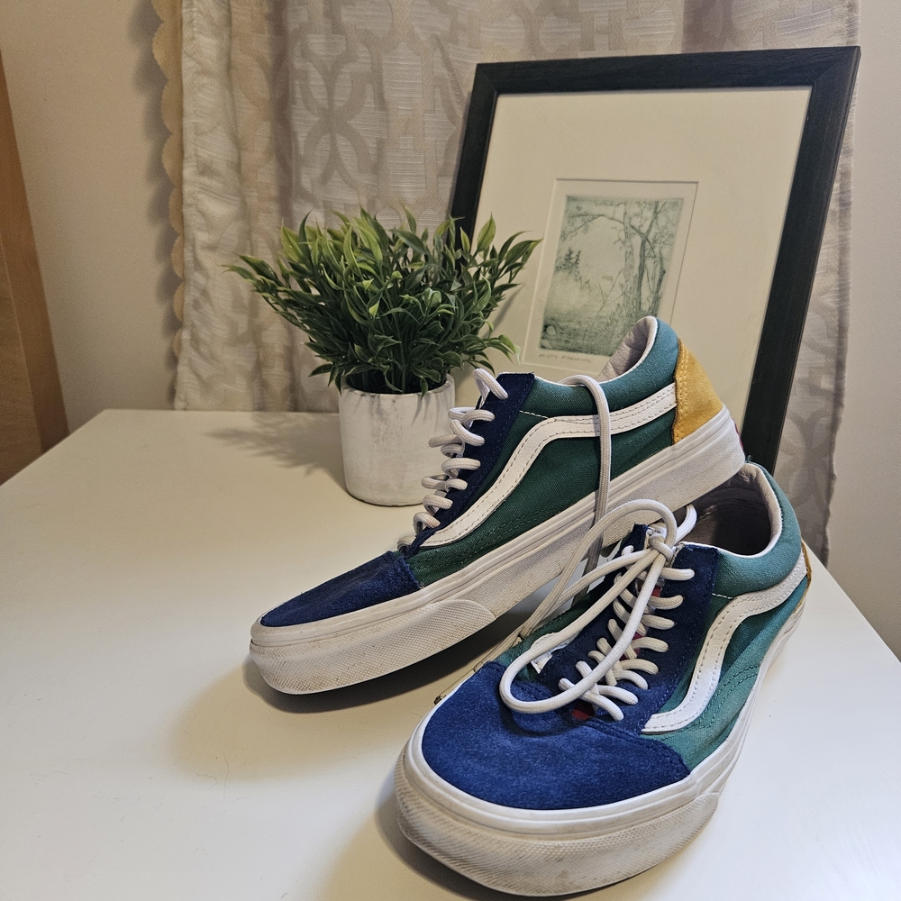 Classic VANS Old School Yacht Club Colourful Suede Sneakers